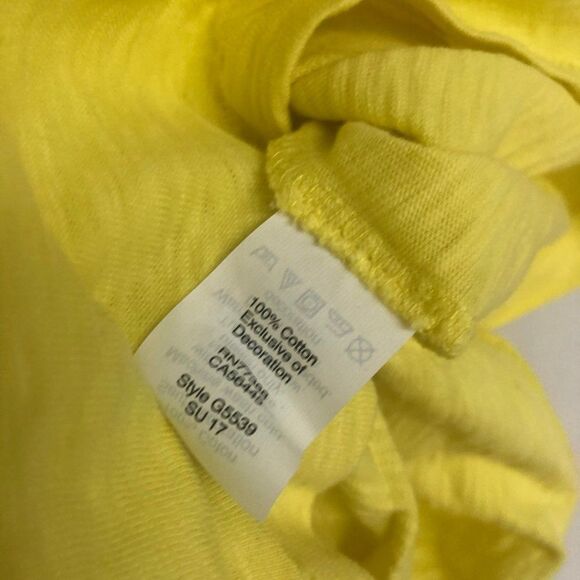 Madewell Yellow Pool vs Beach Tee Shirt - Size S - Picture 5 of 6
